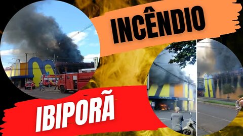 INCÊNDIO EM SUPERMERCADO | IBIPORÃ