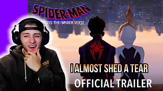 SPIDER-MAN: ACROSS THE SPIDER-VERSE - Official Trailer (REACTION)