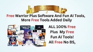 Free Warrior Plus Software And Free Fun AI Tools,