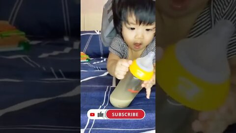 Best funny baby drink milk video 2022,funny moment baby 2022,#shorts #baby #funny #2022 #cutebaby