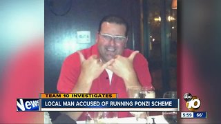 Local man accused of running Ponzi scheme
