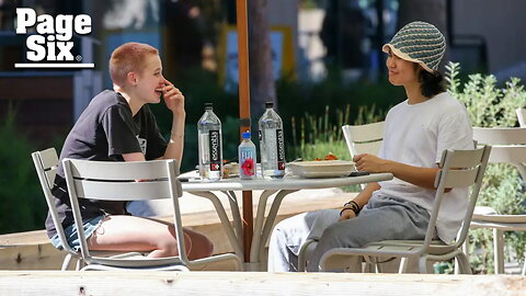 Angelina Jolie, Brad Pitt's daughter Shiloh, 17, debuts pink buzzcut during lunch with friend in LA