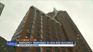 Fire Departments hold high rise drill in response to Vegas mass shooting