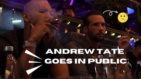 Andrew Tate Goes In Public (Reactions)😉