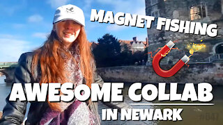 Magnet Fishing AWESOME Collab in Newark. Historic Event.