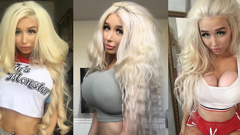 Girl Risked Her Life To Look Like A Barbie Doll