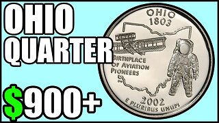 2002 Ohio Quarters Worth Money - How Much Is It Worth and Why, Errors, Varieties, and History