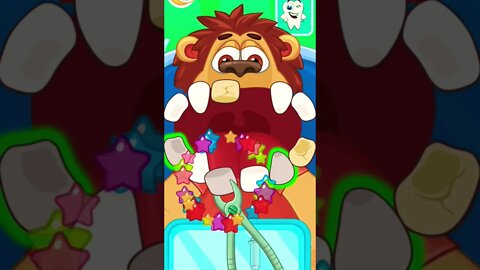 Doctor Dentist Gameplay 🐊🍎🍓🌶️🐸 #shorts #gamesios #gamesandroid #gaming #walkthrough