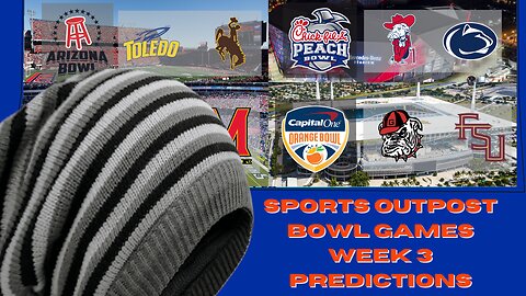 Peach, Music City, Orange, & Arizona Bowl Matchups & Predictions