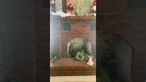 Start of my Christmas Mantle