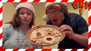 A Genius' Christmas: Year 9 - Day 6 || MR. AND MRS. SANTA BUD MAKE STAINED GLASS COOKIES