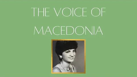 Sunday May 21st, 2023 - Sv. Kiril i Metodi i MPC, OA - komentar - The Voice of Macedonia