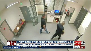 Watch: Booking video of Bakersfield Assistant Police Chief accused of domestic violence