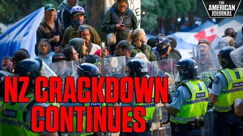 NZ Police Brutalize Lockdown Protestors