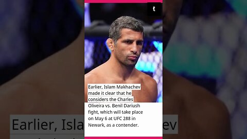 The conflict between Fiziev and Geytzhi is not regarded by Islam Makhachev as a candidate #shots