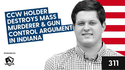 CCW Holder Destroys Mass Murderer & Gun Control Argument in Indiana