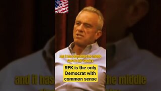 RFK JR is the only Democrat with common sense #shorts