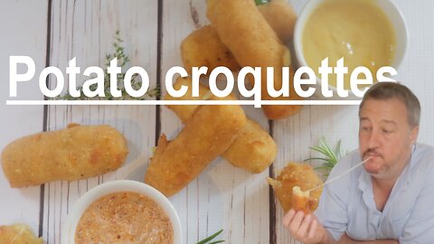 How to make croquettes: Crunchy, fluffy, deep-fried mashed potato snacks