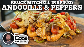 Bruce Mitchell-inspired Andouille & Peppers | Blackstone Griddles