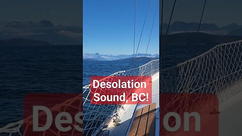 Desolation Sound, BC! #sailboat #shorts #travel