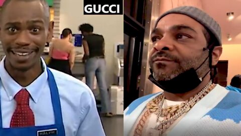 Jim Jones and the Gucci Store