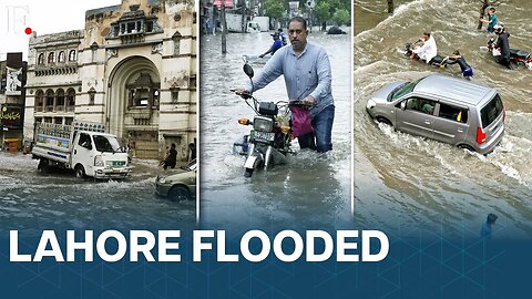 Pakistan: Record-Breaking Rain Floods Streets Of Lahore, At Least Three Killed | Firstpost Earth| TP