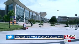 Protest canceled at request of Scurlock family