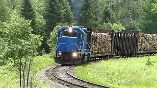 Freight Train Moving Past A Railroad MOW'R Tractor? ..Plus A 1930 Date Stamp Too! | Jason Asselin