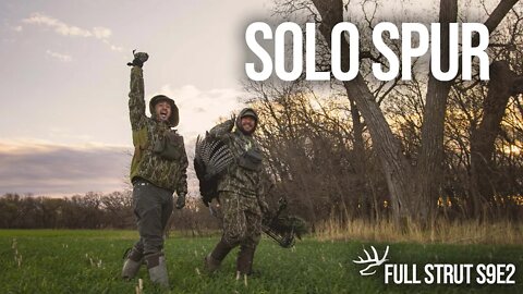 Kansas Turkey Tag Filled with One Spurred Gobbler?? (Full Strut S9E2 - Solo Spur)