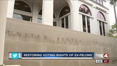 Florida lawmakers to improve felon voting