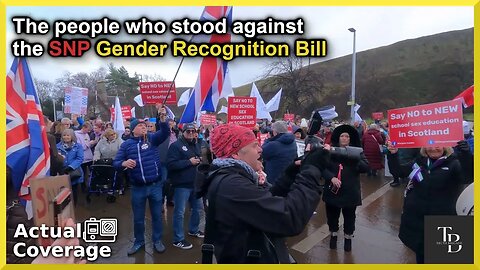 The Scotts who stood against the SNP Gender Bill | EDINBURGH | 12-01-23