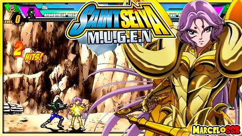 Mu & Andromedra Negro Vs. Seiya & Ikki - Saint Seiya M.U.G.E.N