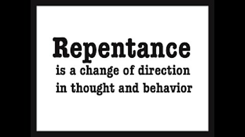 Repentence removes the Legal authority of the devil