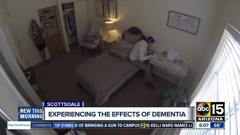 Dementia demo meant to increase awareness, understanding