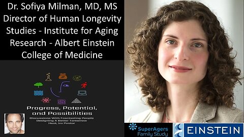 Dr. Sofiya Milman, MD - Director, Human Longevity Studies, Institute for Aging Research, Einstein