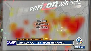 Verizon outage affecting customers nationwide has been resolved
