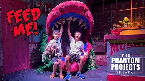 Little Shop of Horrors Behind the Scenes | The Phantom Projects Theatre at La Habra Depot