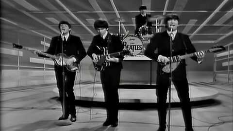 The Beatles - I Want To Hold Your Hand - Performed Live On The Ed Sullivan Show - February 9, 1964