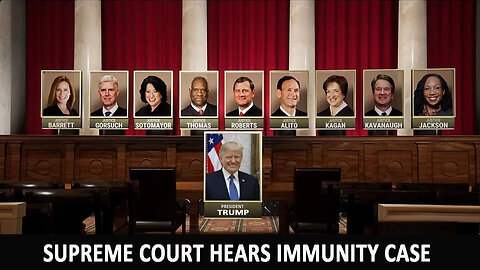 SUPREME COURT HEARS TRUMP IMMUNITY CASE (COMPLETE)