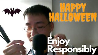 (ASMR) Don't smoke. Drink Responsibly. *Happy Halloween!*