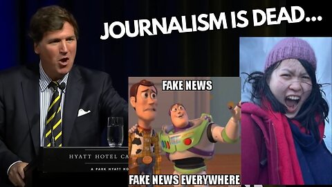 Tucker Carlson DESTROYS so called "Journalists"...