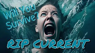 How to SURVIVE a RIP CURRENT | #survival #drowning #howtosurvive #rip #drowningprevention