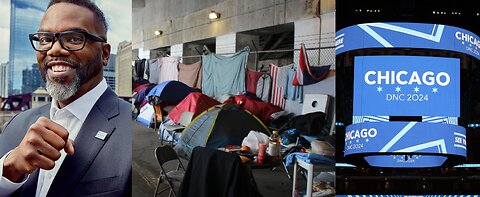 Brandon Johnson Administration Removing Homeless Encampments To Make The DNC Convention Look Pretty