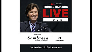 The Tucker Carlson Live Tour is coming to Dickies Arena