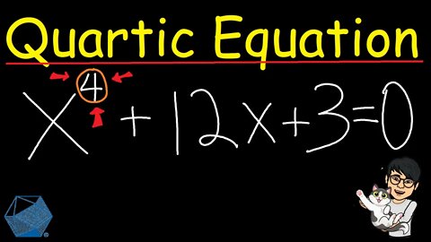 How to solve a Quartic Equation (NOT Quadratic Equation) | Jae Academy