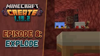 The Competition for Netherite | Minecraft Create Mod Ep. 8