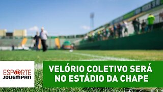 Velório coletivo será realizado no estádio da Chapecoense