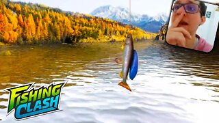 Pescando no Rio Kenai do Fishing Clash