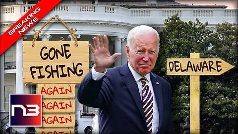 WATCH: Biden Turns his Back on America for Another Weekend Getaway