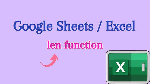 How to count the number of characters in a text string in excel? Use LEN Function In Excel